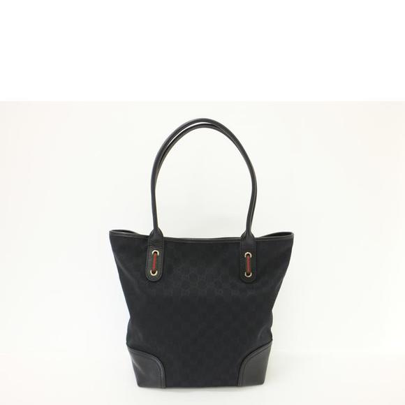 Gucci Canvas Tote Bag Line GG Sherry - Picture 1 of 7